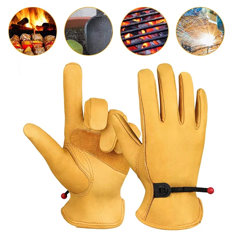Leather Driving Glove - Sarung Tangan Kulit Pria Sarung Tangan