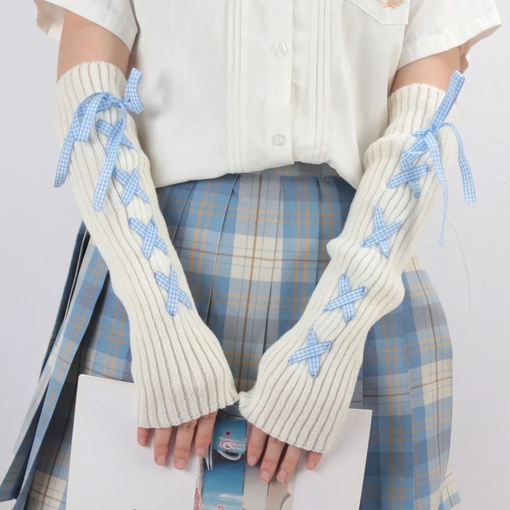 Sarung Tangan Rajut Wanita Tre - Fingerless Glove Knit ulasan dan harga